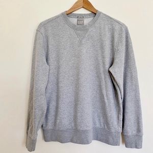Gap Sweats Vintage Soft Gray Heather Crewneck Sweatshirt